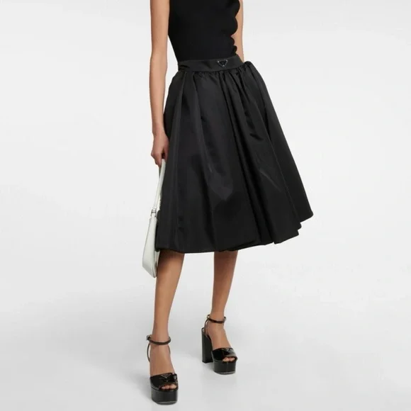 Prada Black Patent Leather Platform Heels - Picture 2 of 11